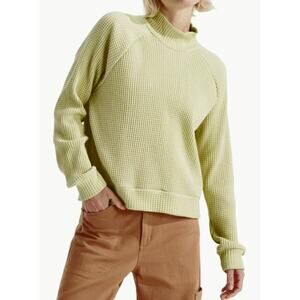 The North Face Womens Thermal Knit Chabot Mock Neck Long Sleeve Sweater Size SP